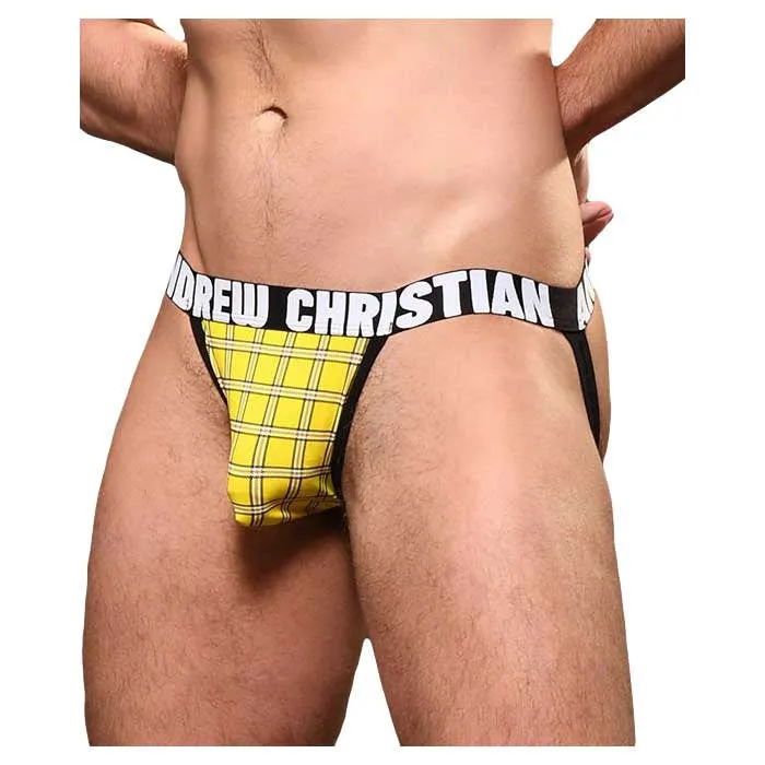 Andrew Christian Plaid Jock w/ ALMOST NAKED®