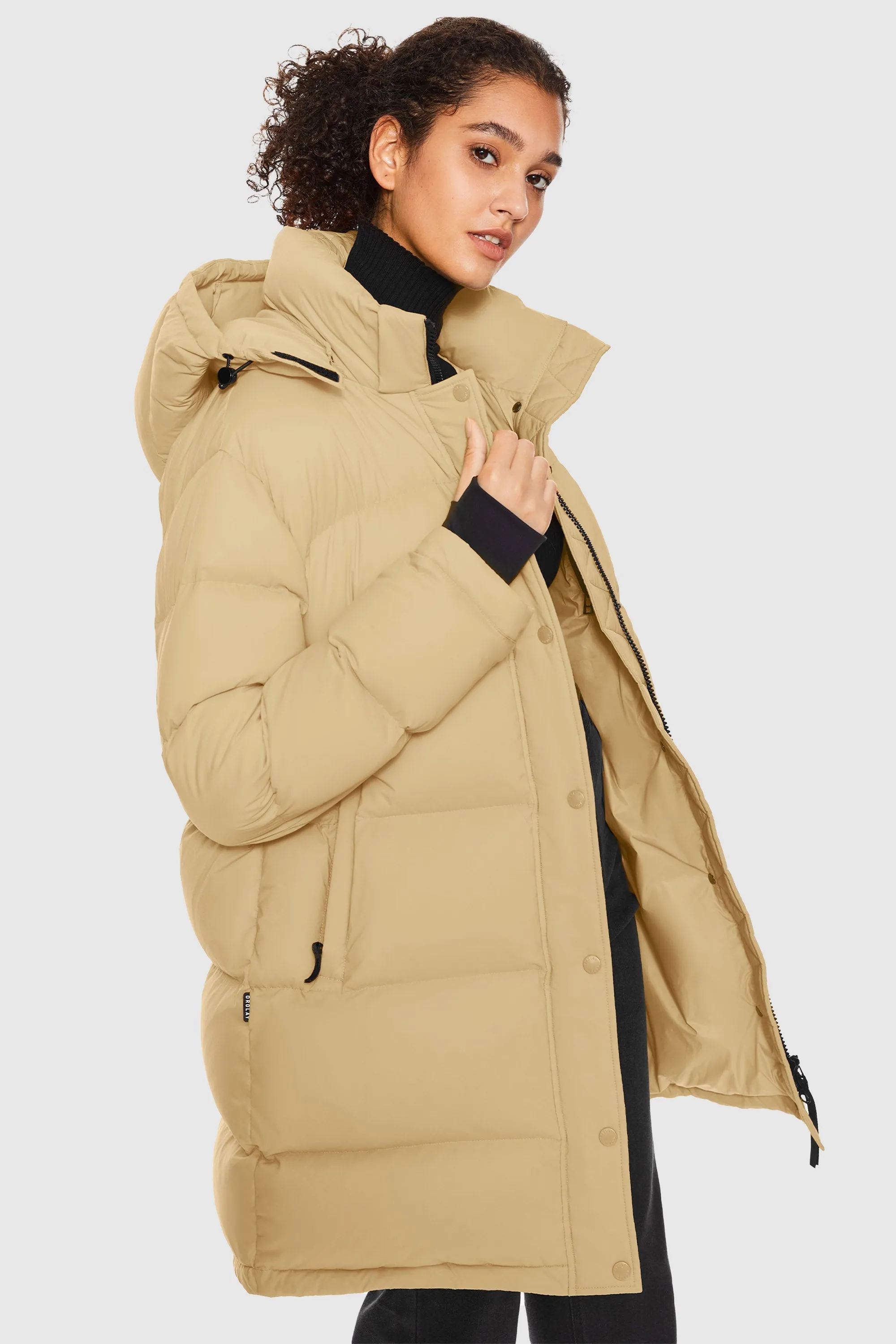 Aurora Detachable Hood Down Puffer