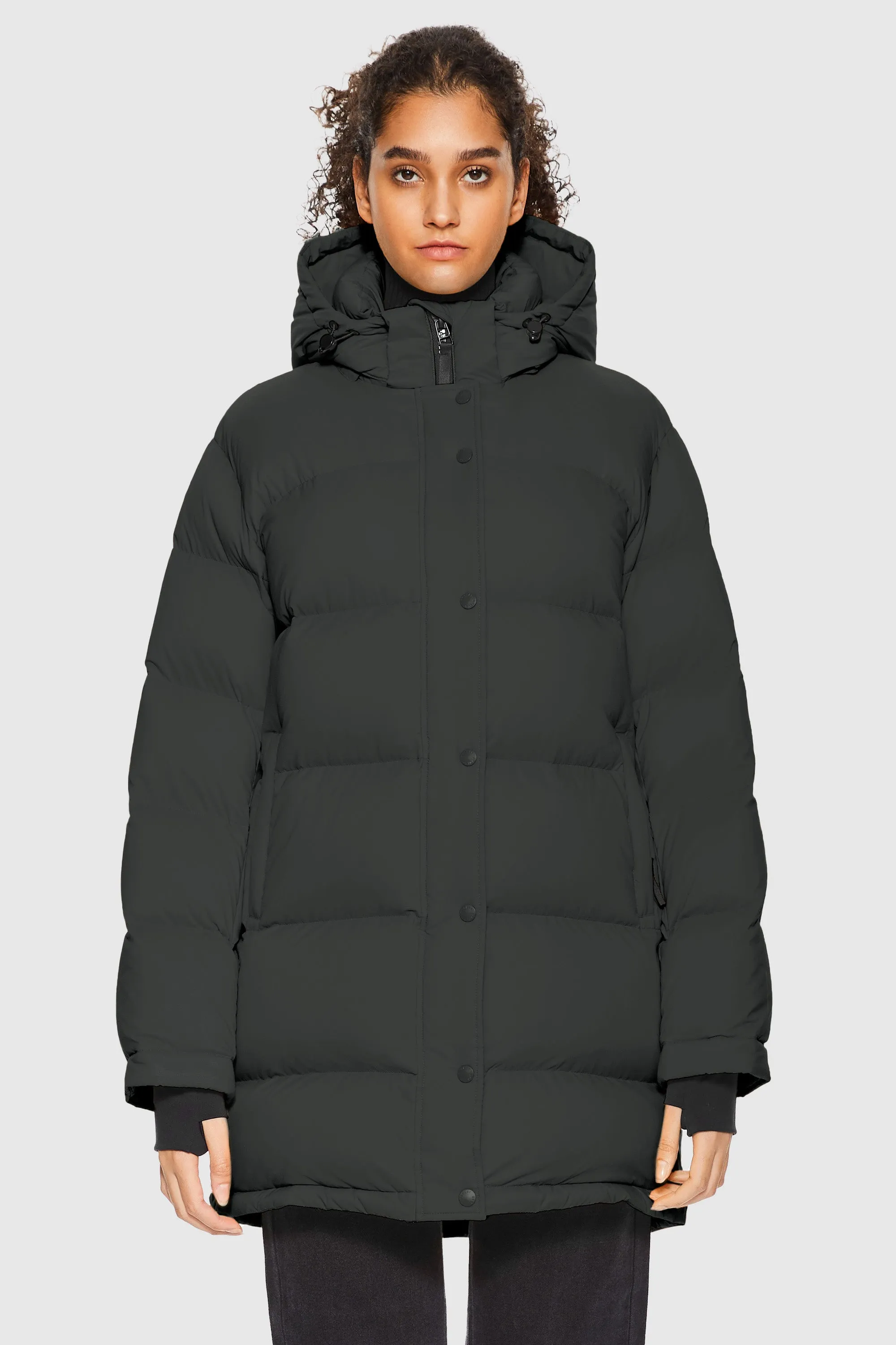 Aurora Detachable Hood Down Puffer