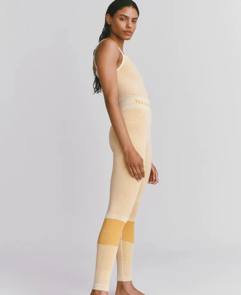 BALLET LEGGING - MARIGOLD/PISTACHIO