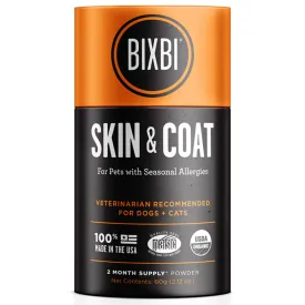 Bixbi Skin & Coat Supplement for Dogs and Cats