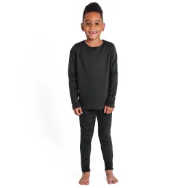 Black Thermal Underwear Set