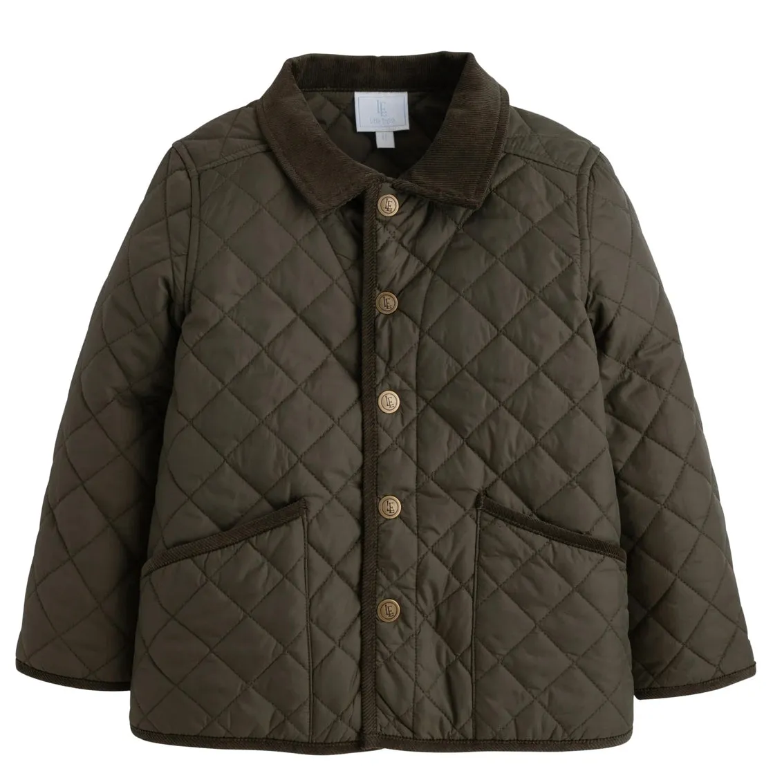 Classic Quilted Jacket Olive-F5BT20OLC05 : 6