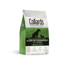 Collards Lamb And Rice Senior Dry Dog Food - 2kg