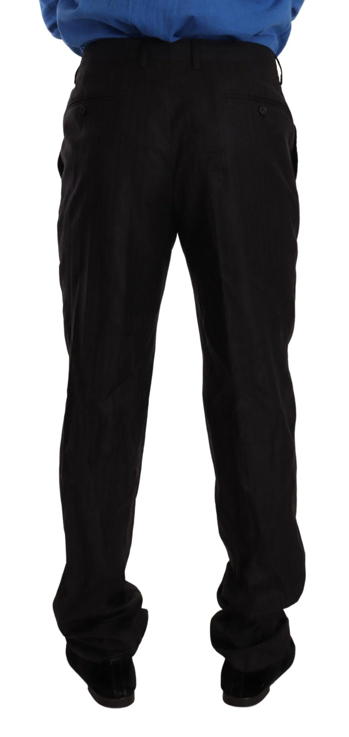 Dolce & Gabbana Men's Wool Silk Trouser Pants