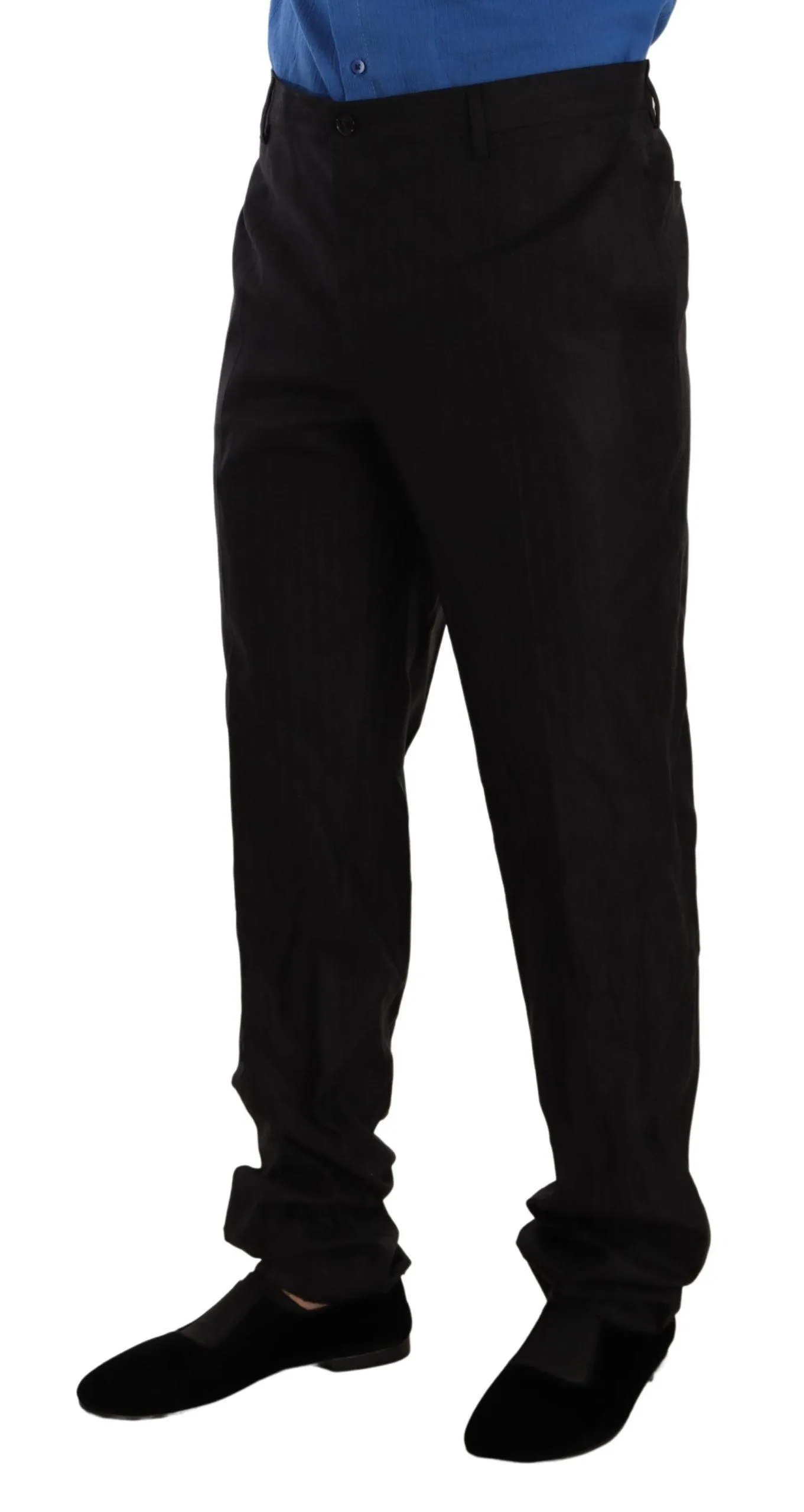 Dolce & Gabbana Men's Wool Silk Trouser Pants