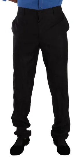 Dolce & Gabbana Men's Wool Silk Trouser Pants