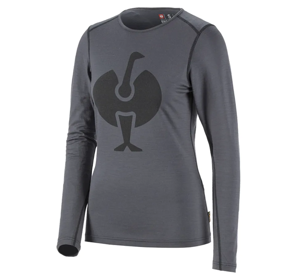 e.s. Long sleeve Merino, ladies'