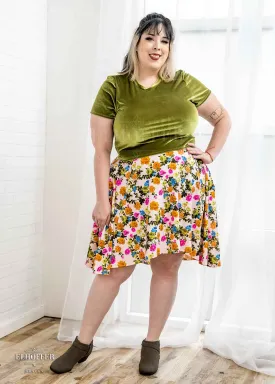 Essential Katie Lynn Skirt - Vintage Flowers