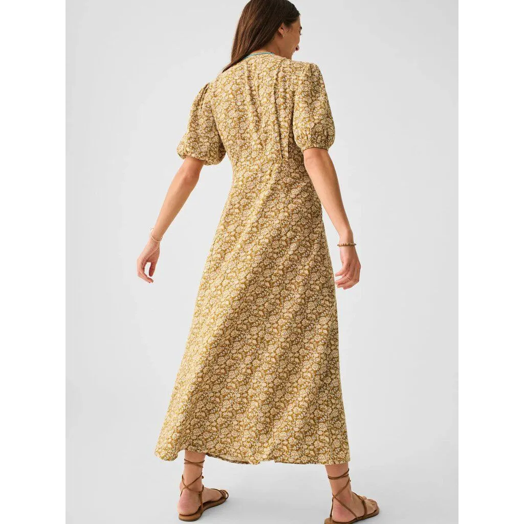 Faherty NWT Havana Dress in Golden Theodora Floral - Size XS