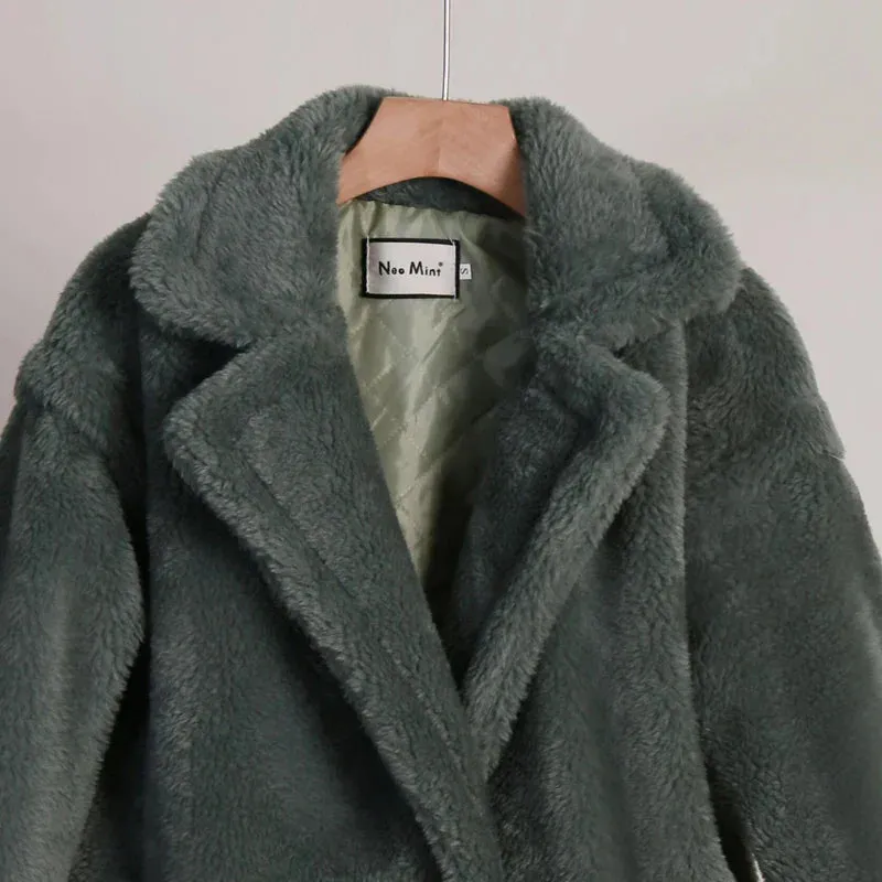 Faux Fur Stylish Teddy Coat