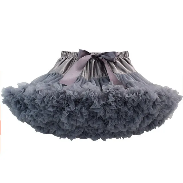 Fluffy Children Ballet Skirts For Party Dance Princess Girl