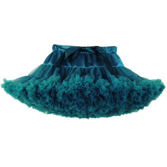 Fluffy Children Ballet Skirts For Party Dance Princess Girl