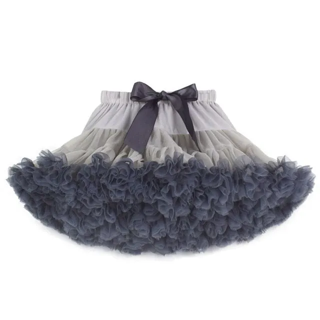 Fluffy Children Ballet Skirts For Party Dance Princess Girl