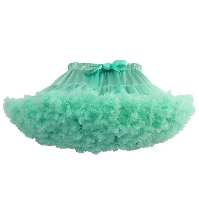 Fluffy Children Ballet Skirts For Party Dance Princess Girl