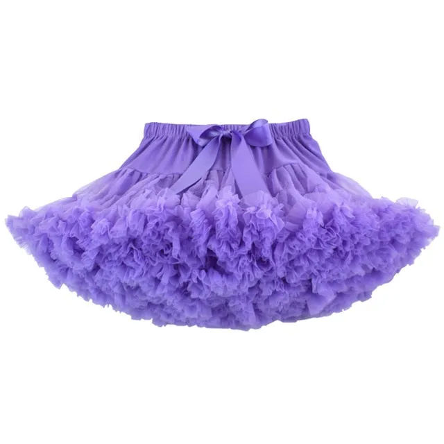 Fluffy Children Ballet Skirts For Party Dance Princess Girl