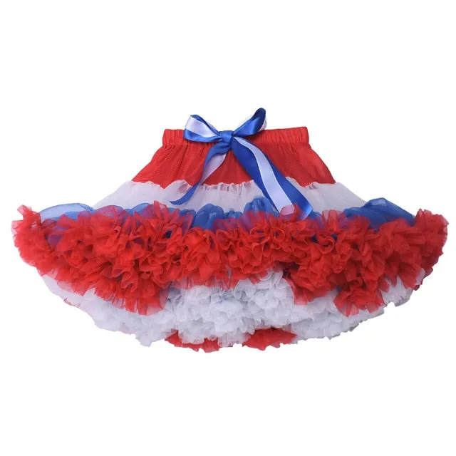 Fluffy Children Ballet Skirts For Party Dance Princess Girl