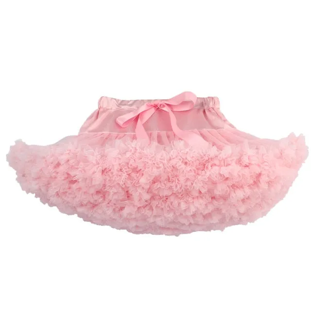 Fluffy Children Ballet Skirts For Party Dance Princess Girl