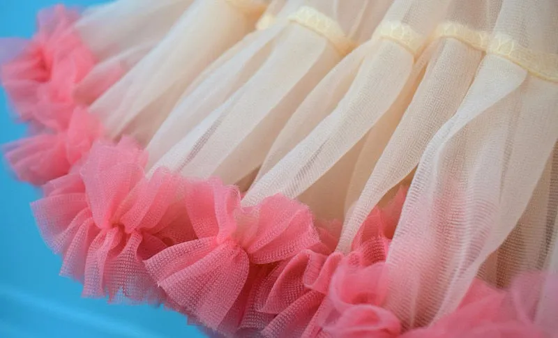 Fluffy Children Ballet Skirts For Party Dance Princess Girl