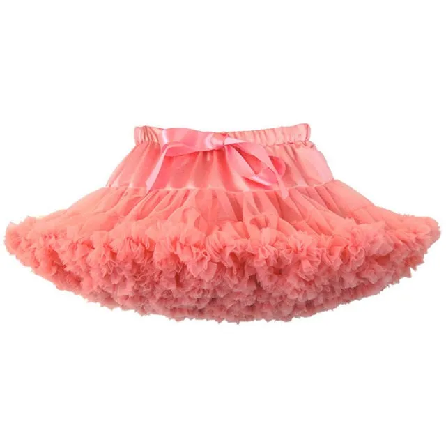 Fluffy Children Ballet Skirts For Party Dance Princess Girl