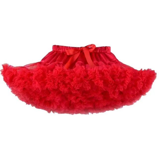 Fluffy Children Ballet Skirts For Party Dance Princess Girl