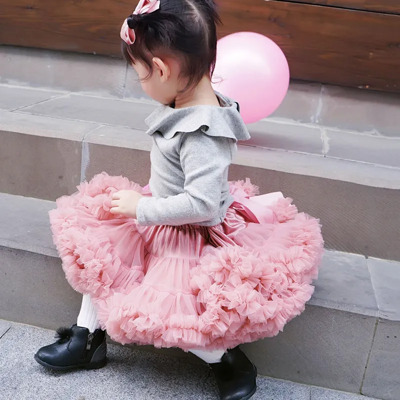 Fluffy Children Ballet Skirts For Party Dance Princess Girl