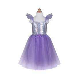 Great Pretenders Sequins Princess Dress Lilac Size 3/4