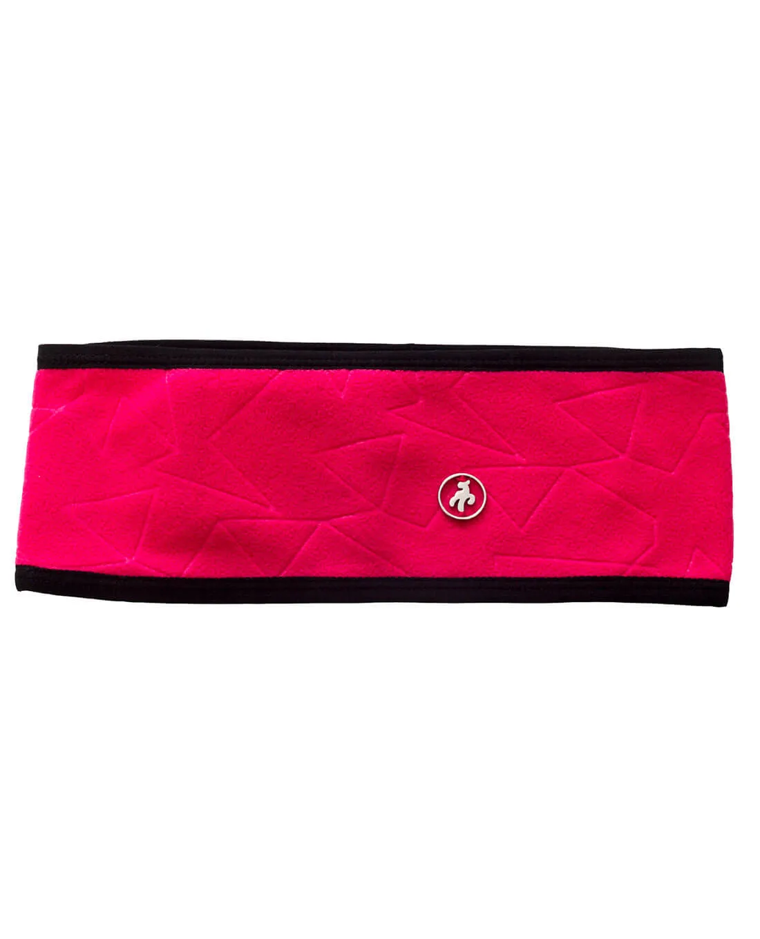 GREEN LAMB Ivana Debossed Fleece Headband Deep Pink