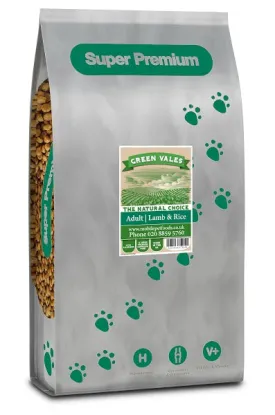 Green Vales Lamb & Rice 12kg