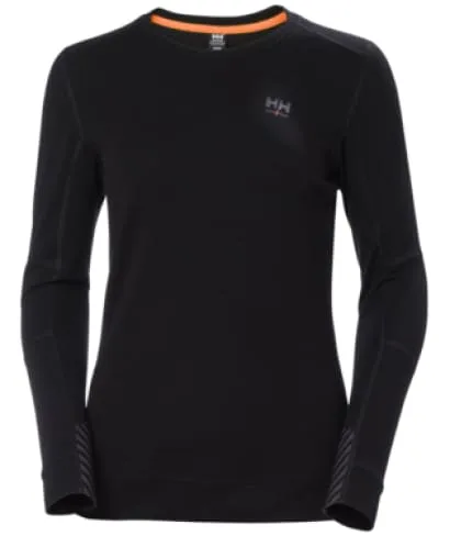 Helly Hansen Ladies Hh Lifa Merino Crewneck Base layer Thermal Top -75209