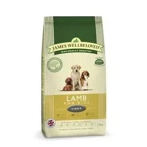 James Wellbeloved Dog Light Lamb & Rice - Various Sizes