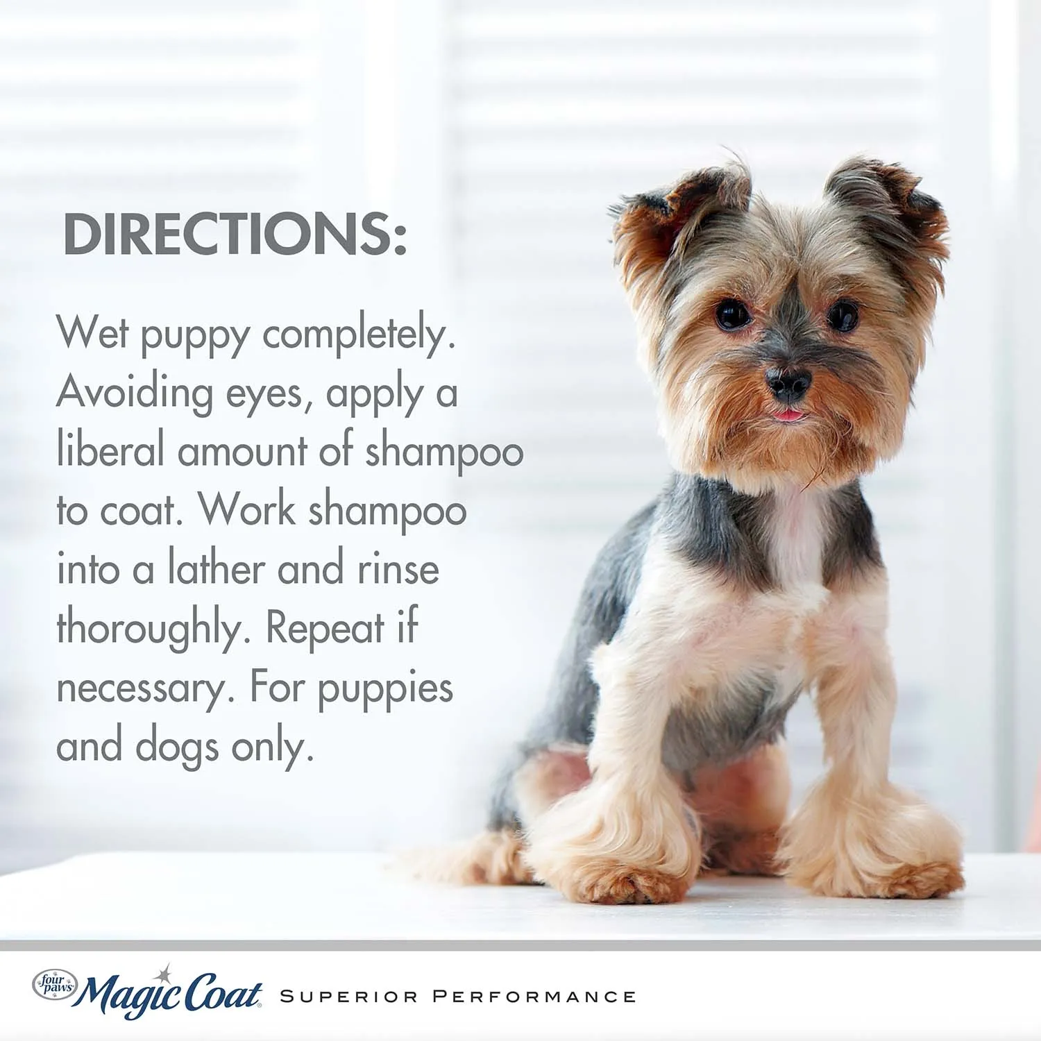 Magic Coat Tearless Puppy Shampoo, 16 oz