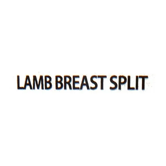 Marketside Butcher Split Lamb Breast, 2 Count, 2.2-3.8 lb (Fresh)