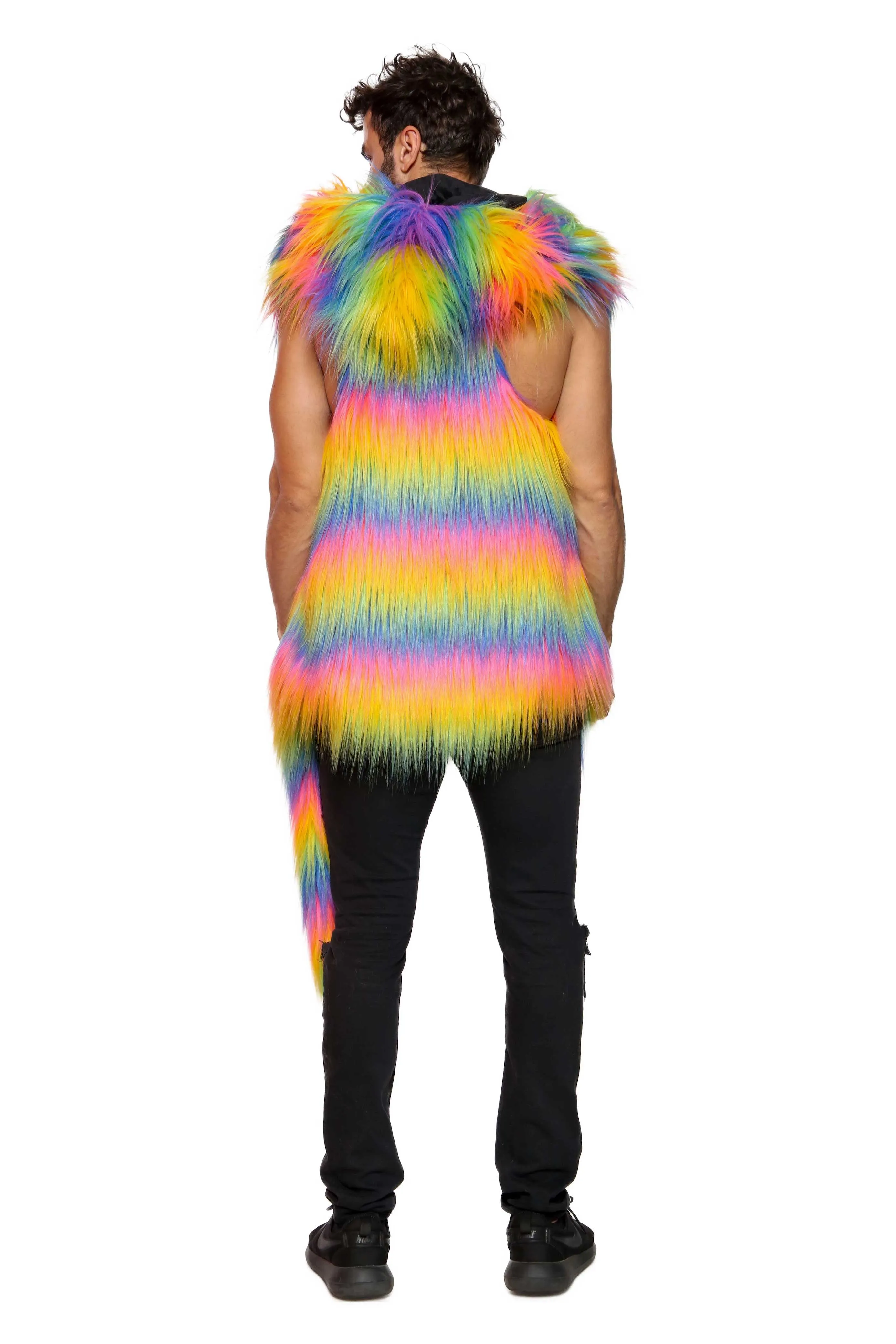 Men's Desert Warrior Vest in "Rainbow"