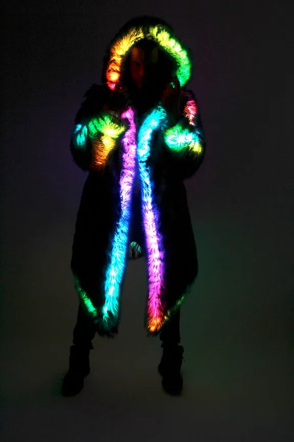 Men's LED Desert Warrior Coat in "Just The Tip-Navy"