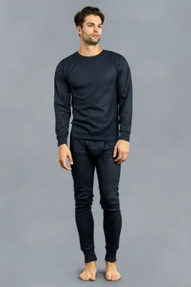 Men's thermal underwear set navy