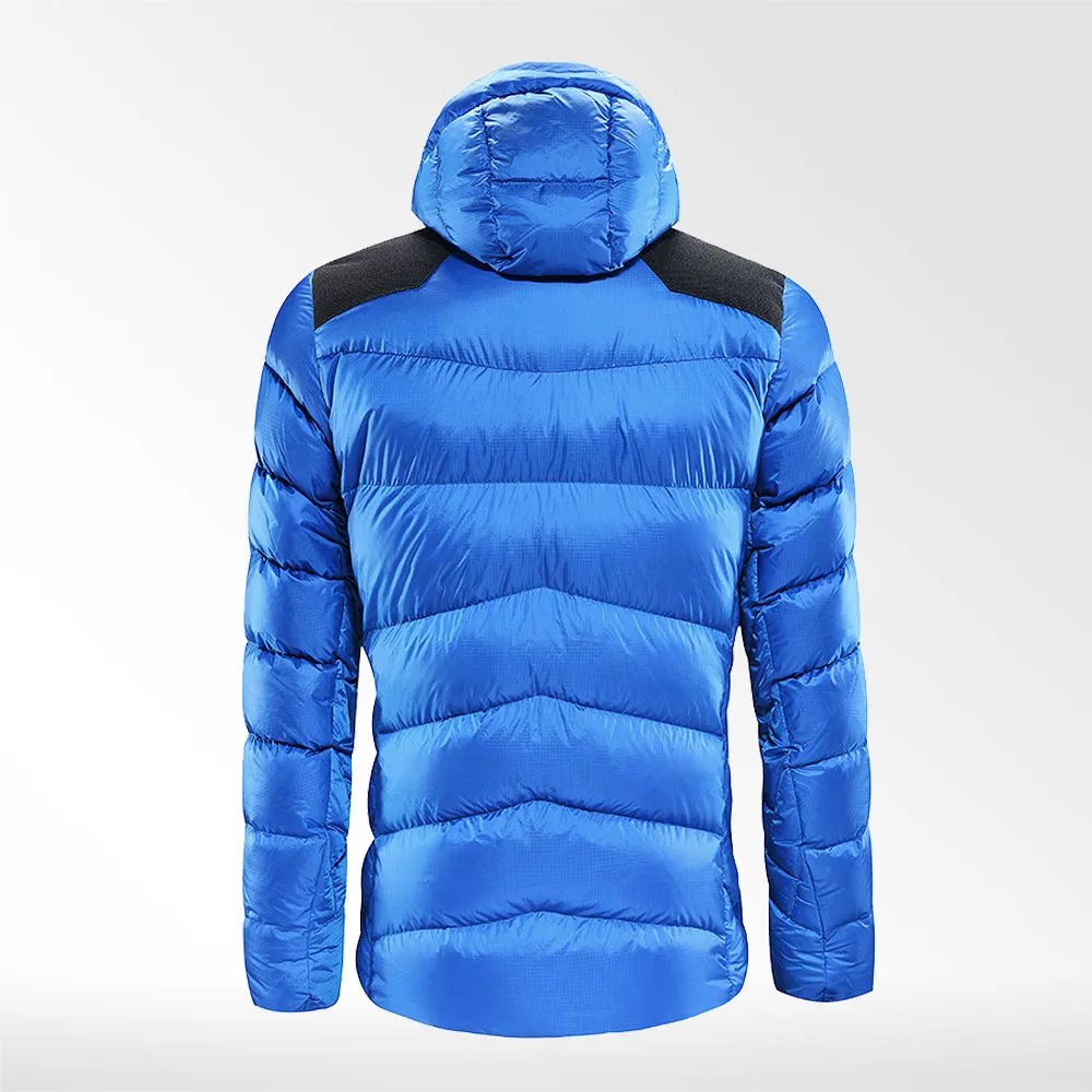 Men's Trekking Hooded Dry Down Jacket