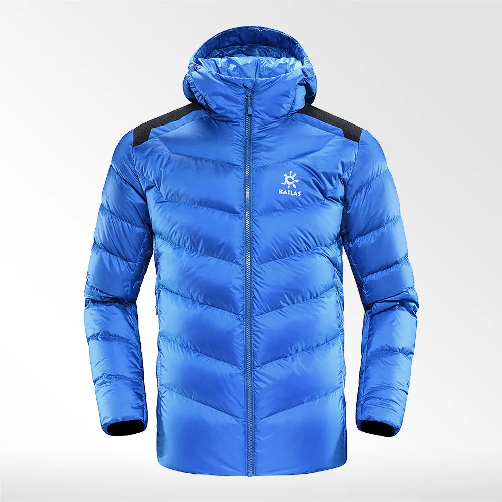 Men's Trekking Hooded Dry Down Jacket