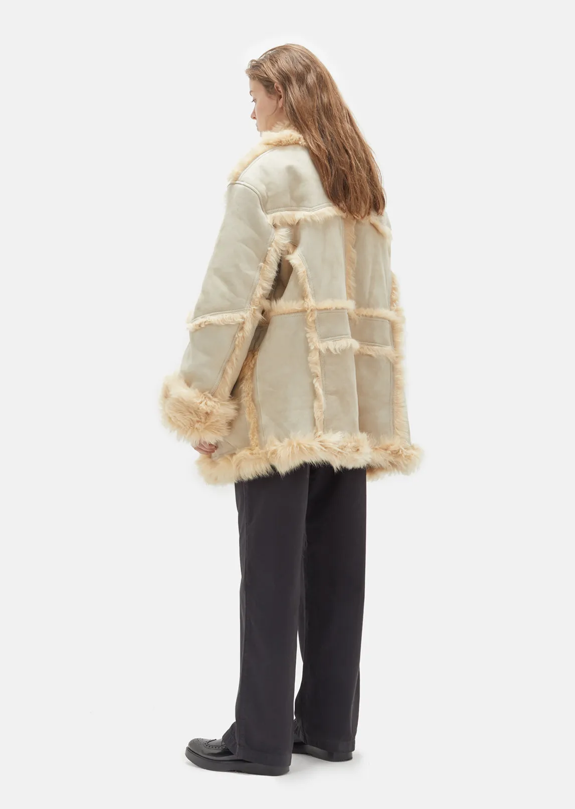 Natural Sheepskin Coat