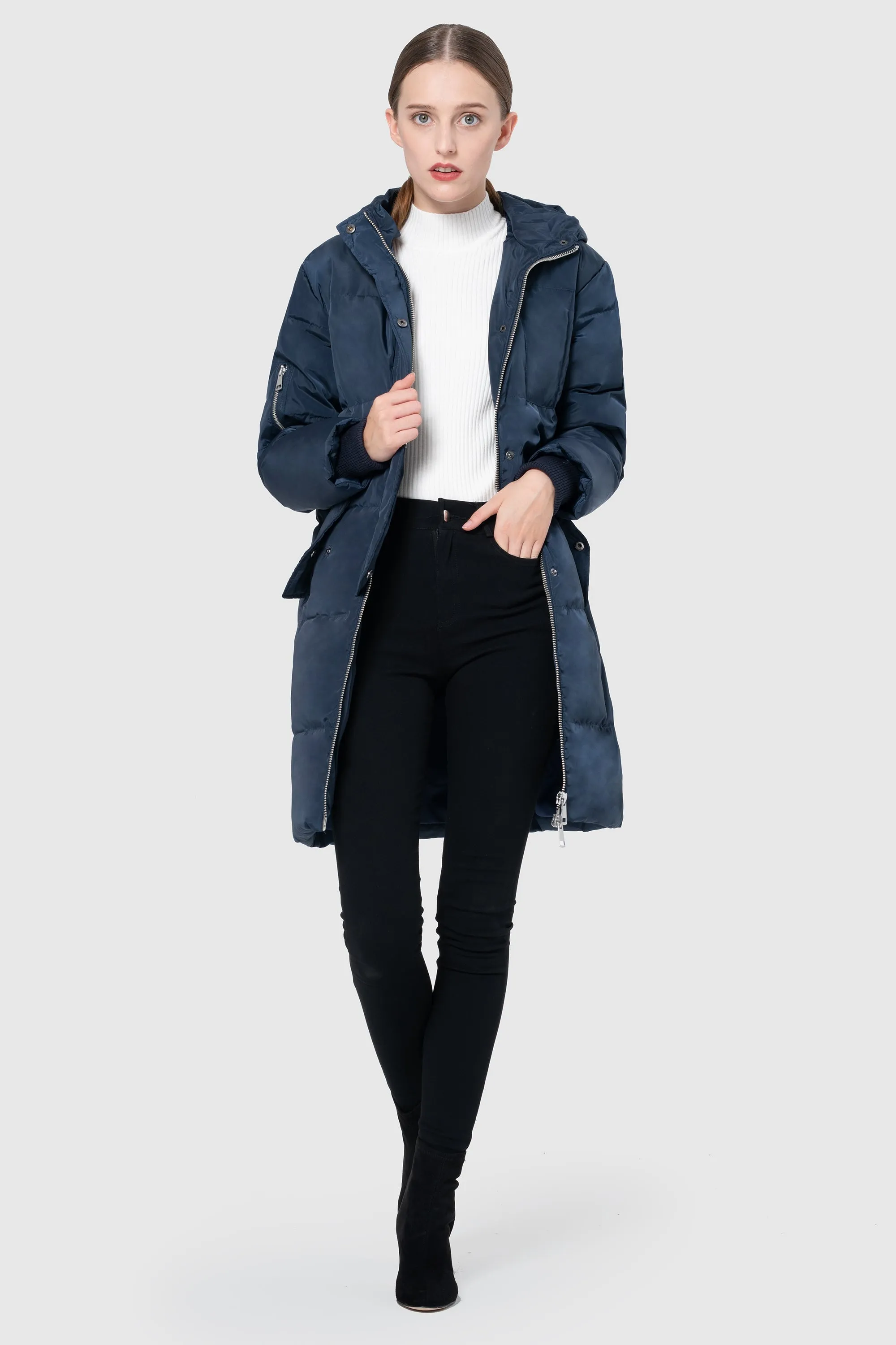 Plus Size Thicken Down Jacket Hooded Coat