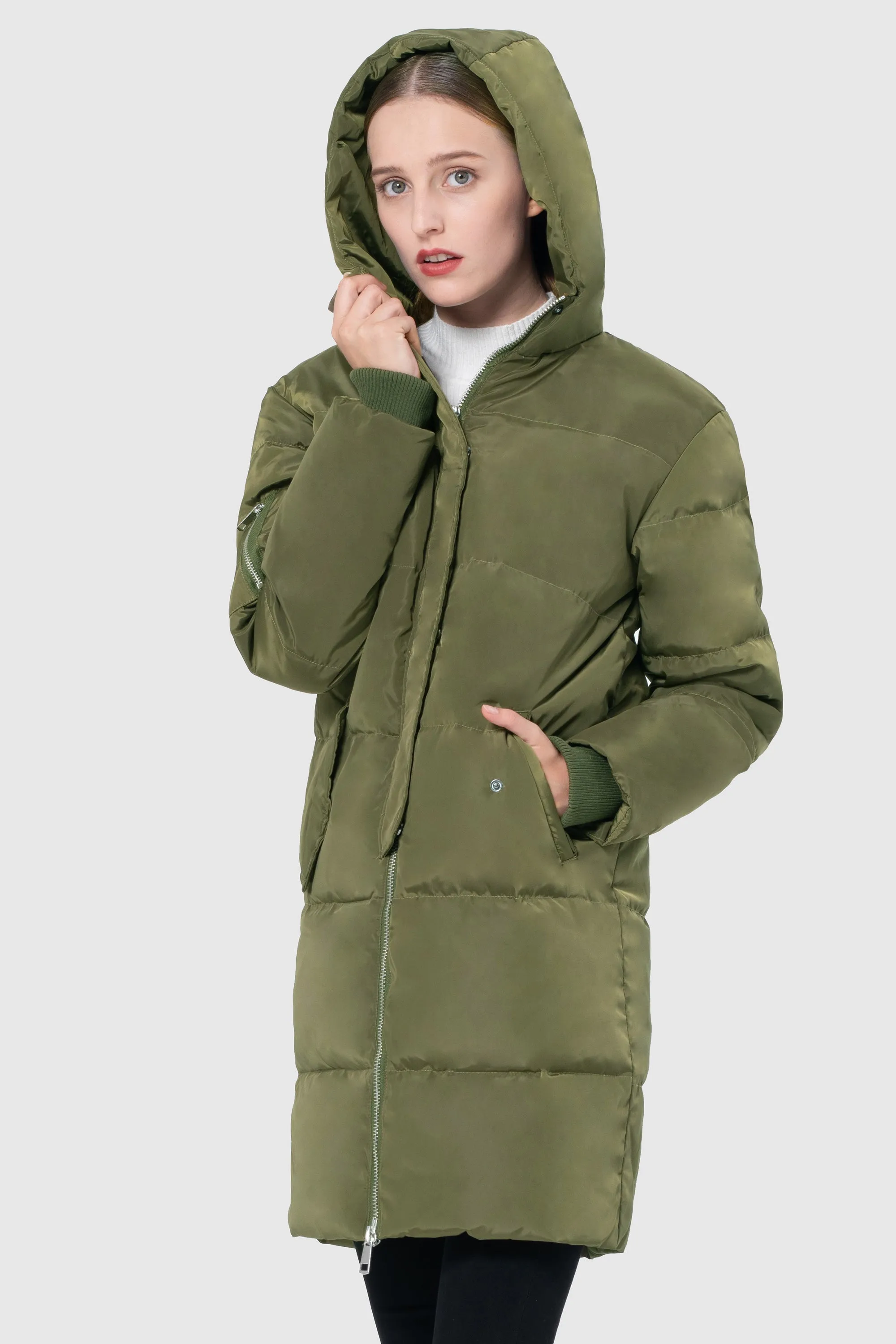 Plus Size Thicken Down Jacket Hooded Coat