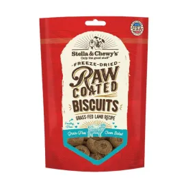 Stella & Chewy's Raw Coated Biscuits - Grass-Fed Lamb Recipe 255g