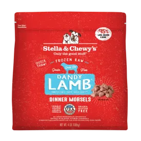 Stella's Dandy Lamb Morsels Frozen Dinner 4lb