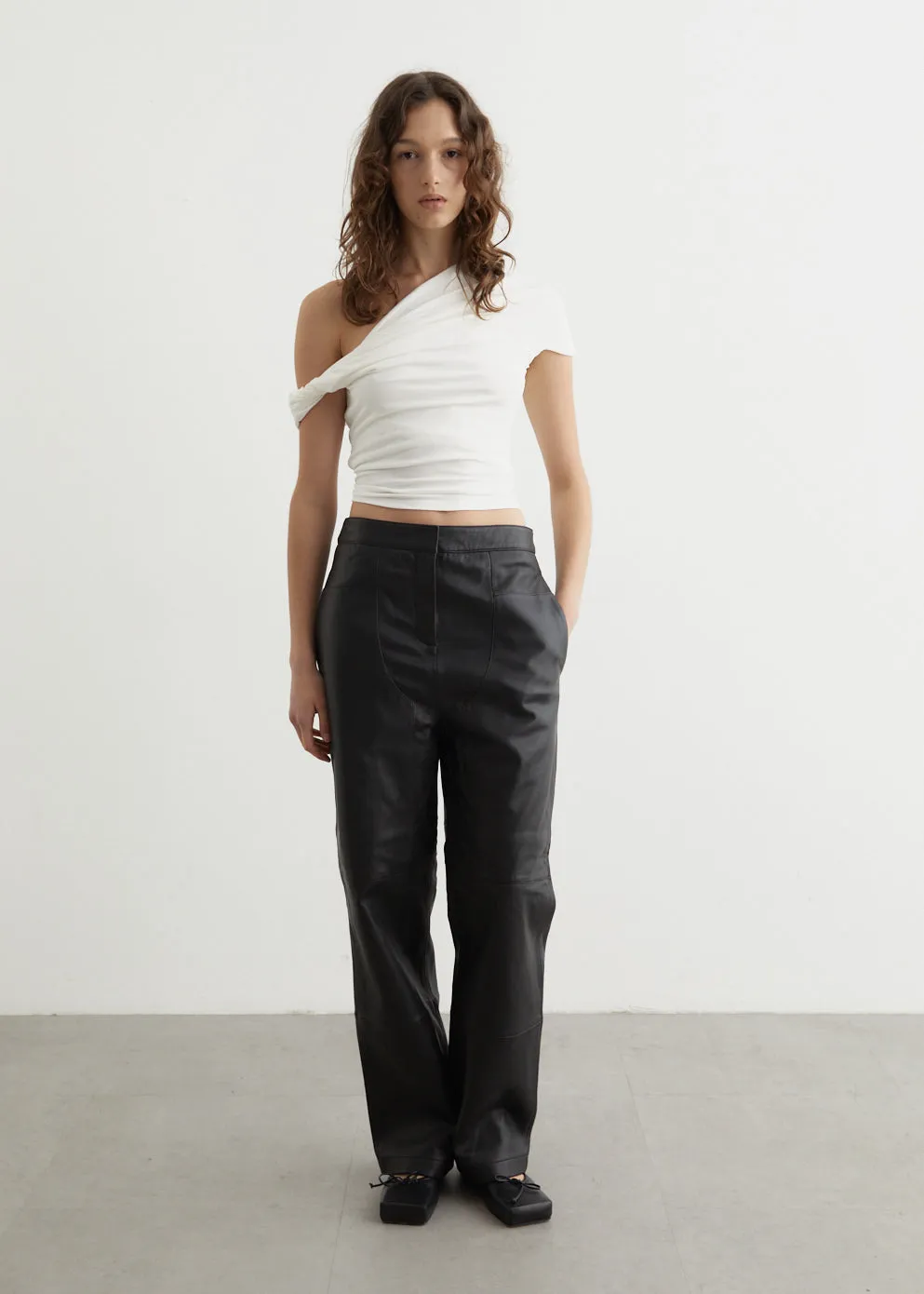 Tia Leather Pants