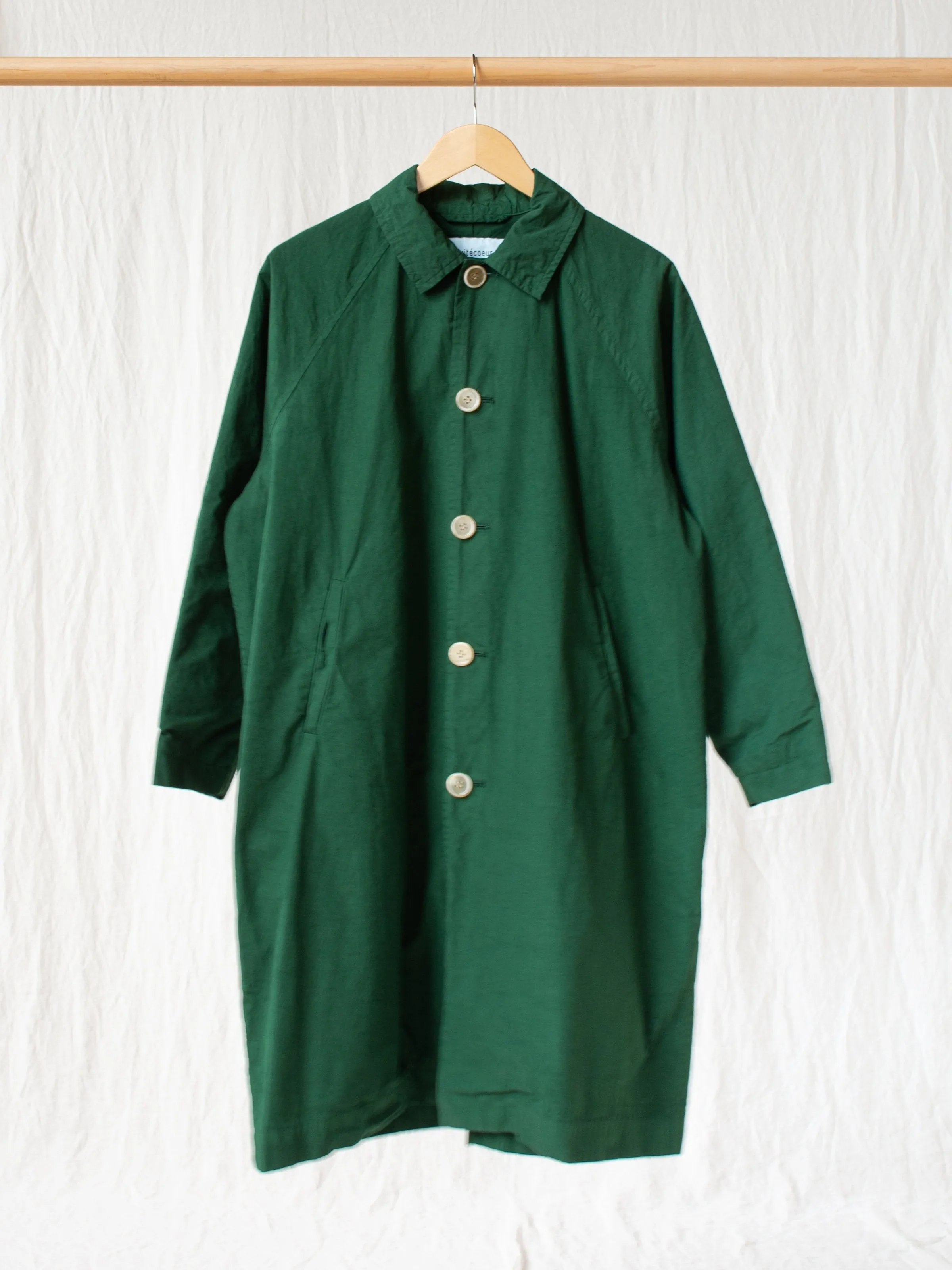 Typewriter Cotton Coat