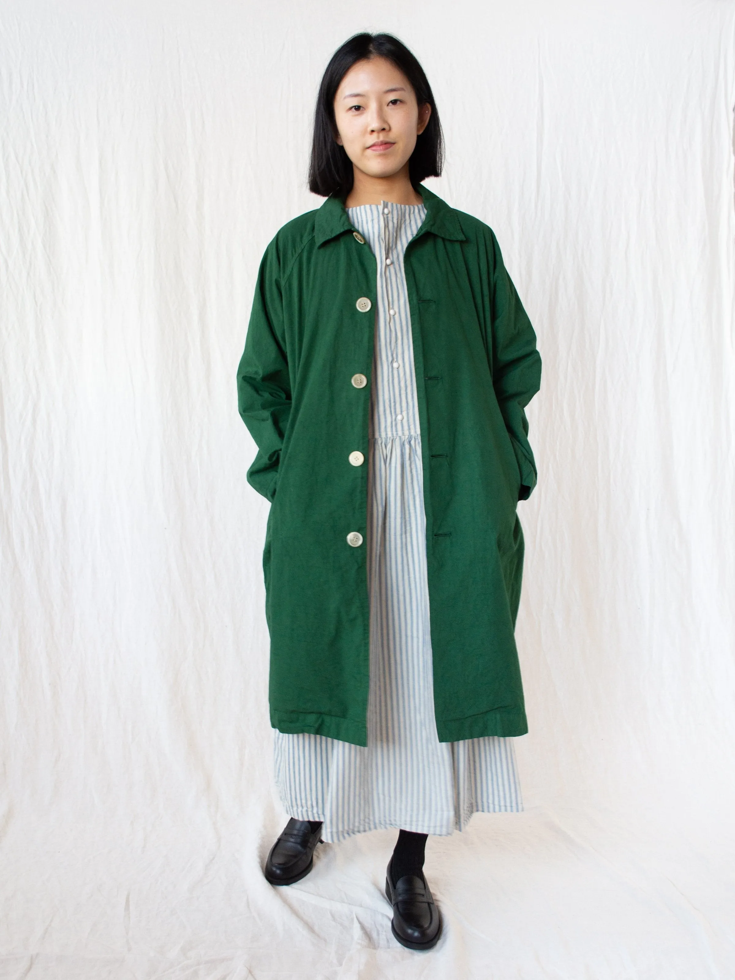 Typewriter Cotton Coat