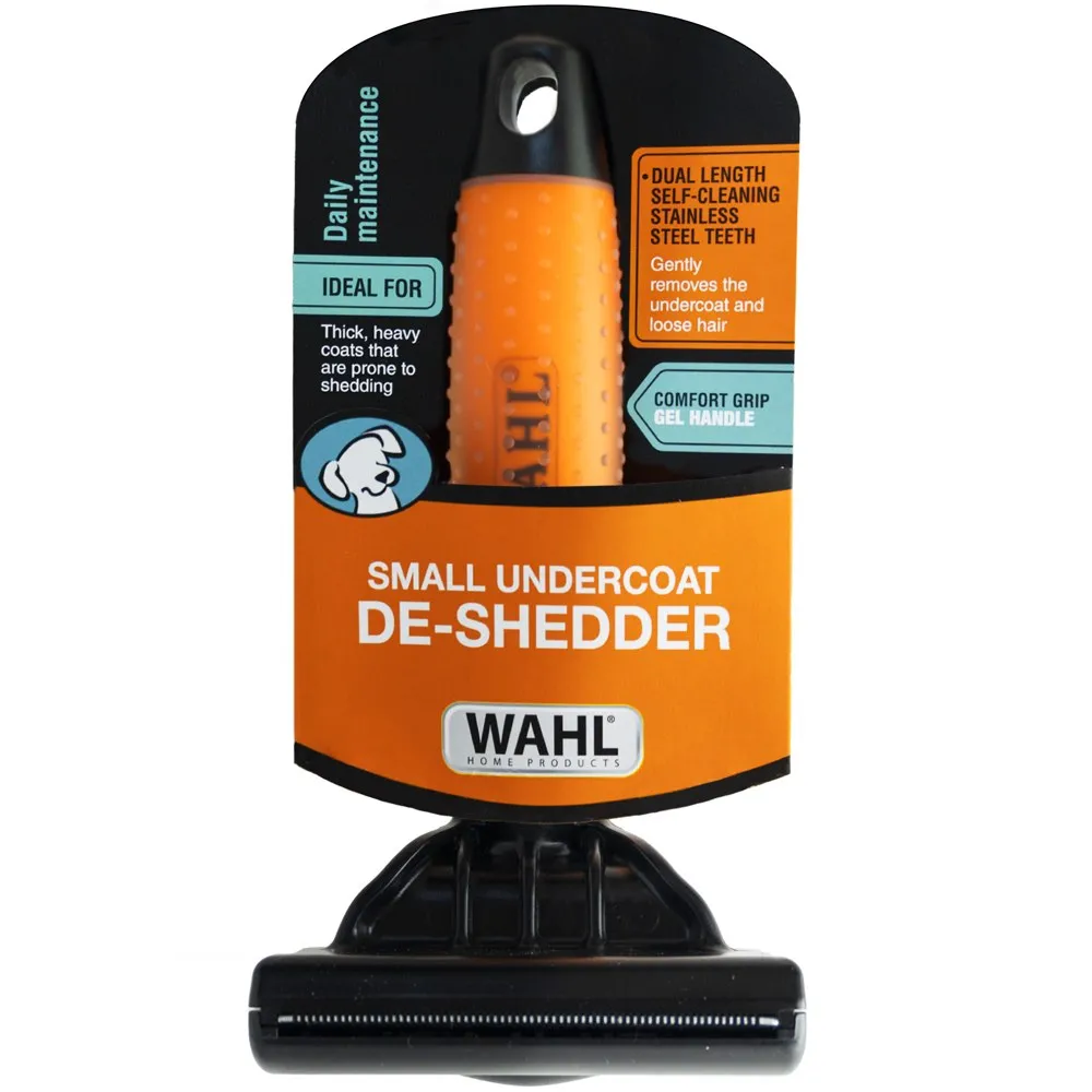 Wahl Under Coat Small De-Shedder Dog Brush