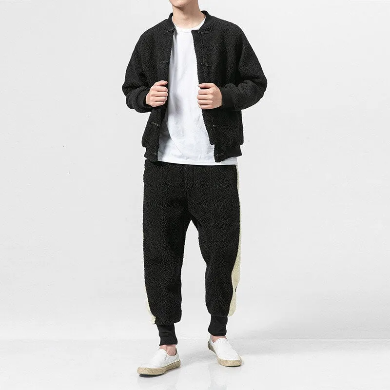 WLS Kedarake Jacket & Pants Set Black