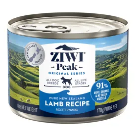 ZIWI® Peak New Zealand Lamb Wet Dog Food 6oz